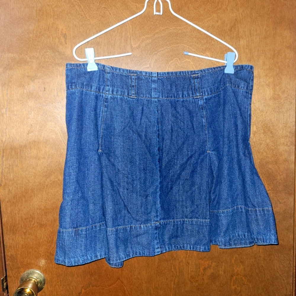 DKNY Jeans pleated skirt